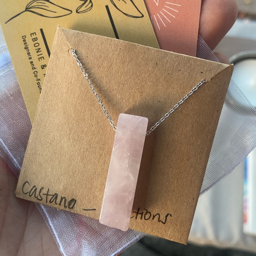 Rose Quartz Necklace